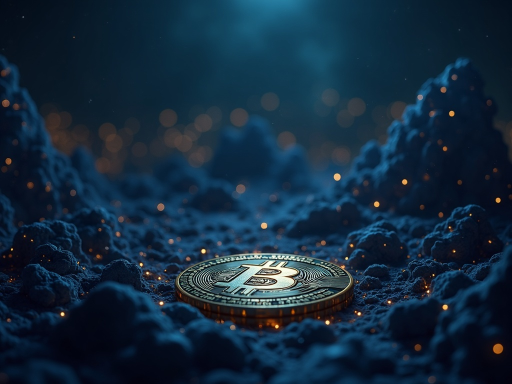 Premium editorial illustration for article: Impact Combiné de l'IA et des Cryptos sur l'Inflation en 2026