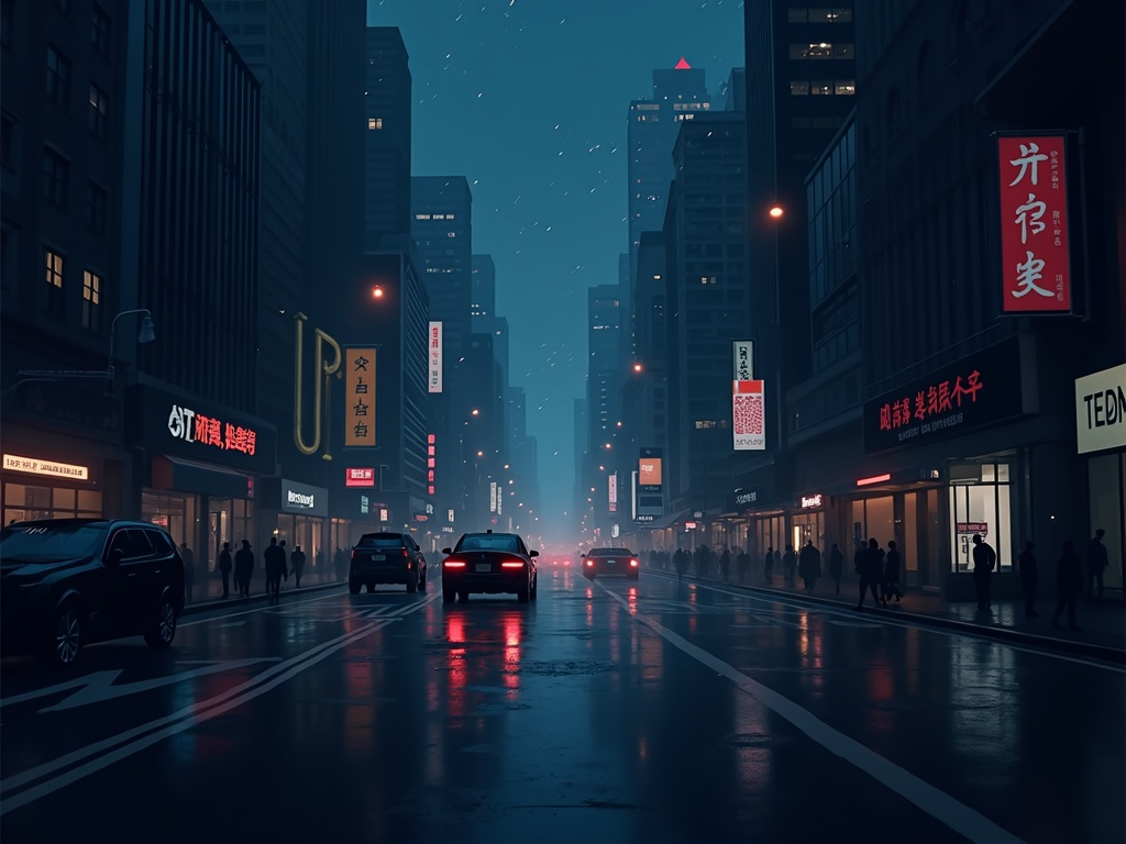 Premium editorial illustration for article: Commerce et tensions US-Chine : quel impact sur le trading automatisé ?