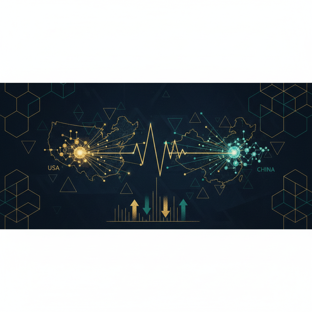 Illustration: Commercio e tensioni USA-Cina: quale impatto sul trading automatizzato?
