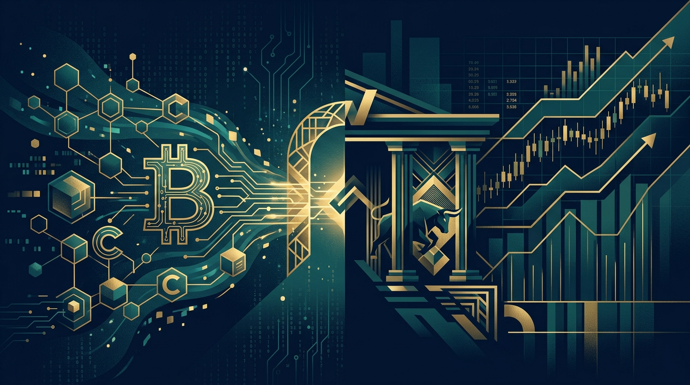 Illustration: Opciones de Bitcoin en el Nasdaq e Hyperliquid: la cripto conquista Wall Street