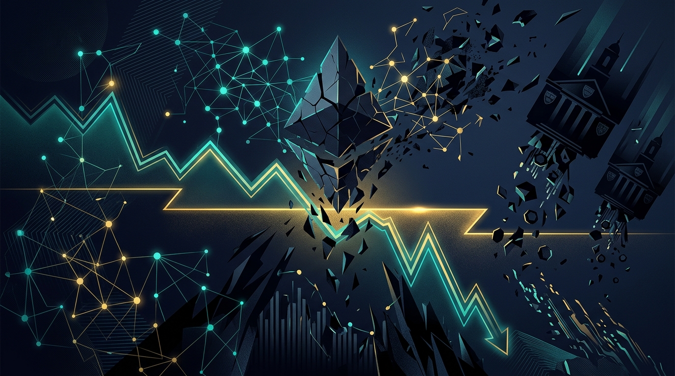 Illustration: Ethereum en crise : Sous les 2000$ et Harvard vend tout