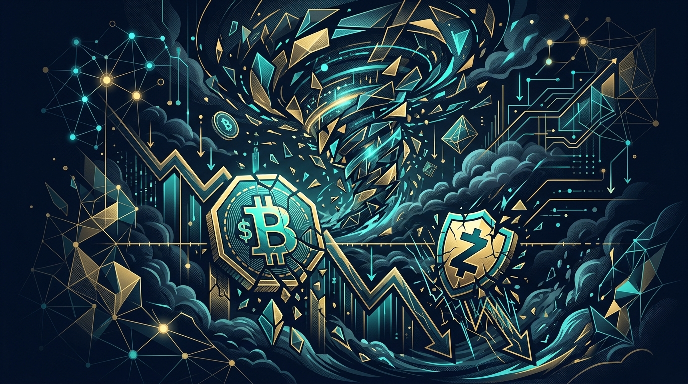 Illustration: 加密货币完美风暴：比特币跌破6万美元，Zcash暴跌38%