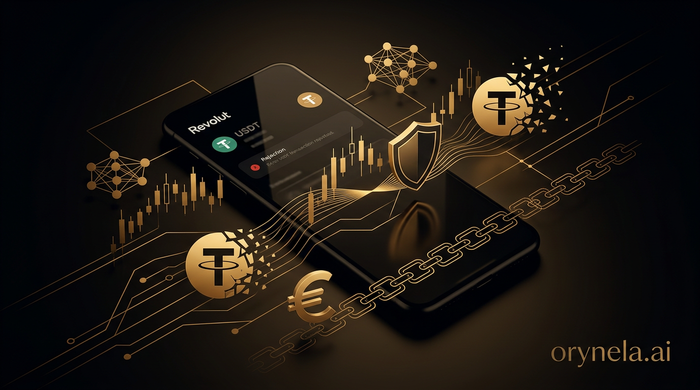 Revolut déliste l'USDT : illustration du séisme réglementaire crypto